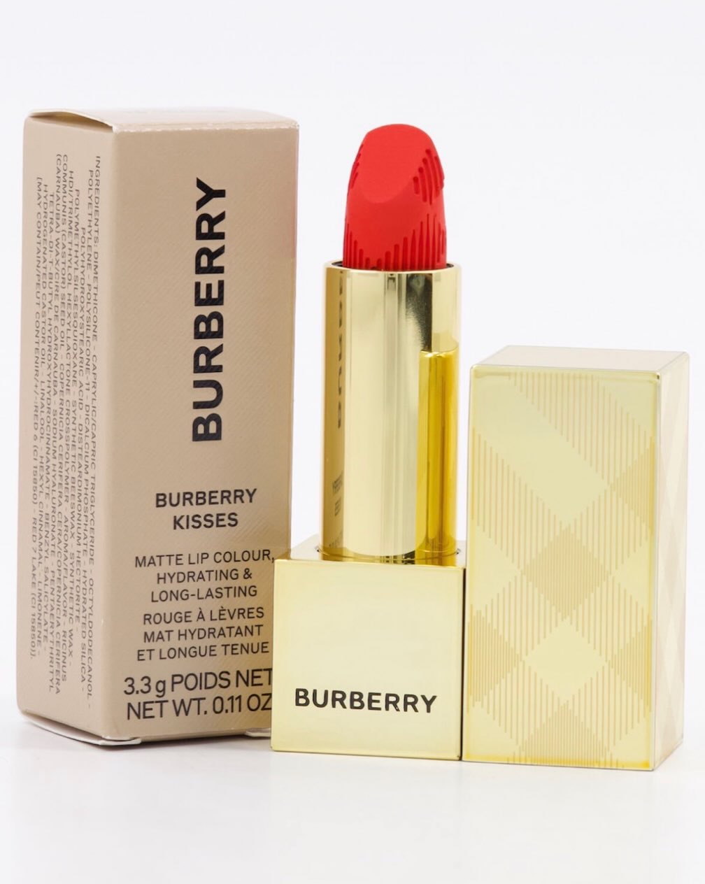 Burberry Mat orange lip color