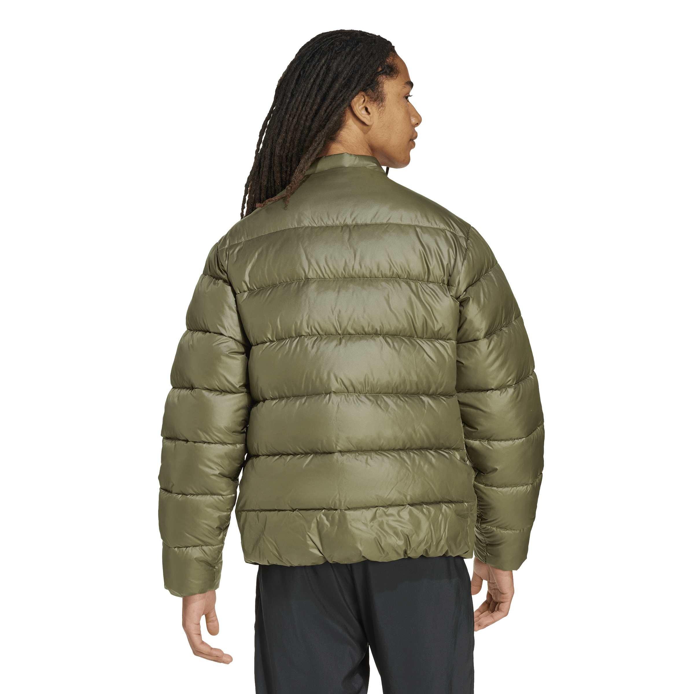 adidas Men's Essentials Hooded Full-Zip Puffer Jacket - foto 3